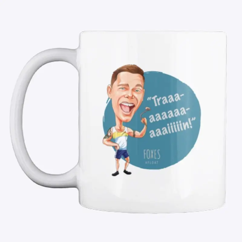 'TRAAAAAAAAAAAIIIIIN!' and  Logo Mug