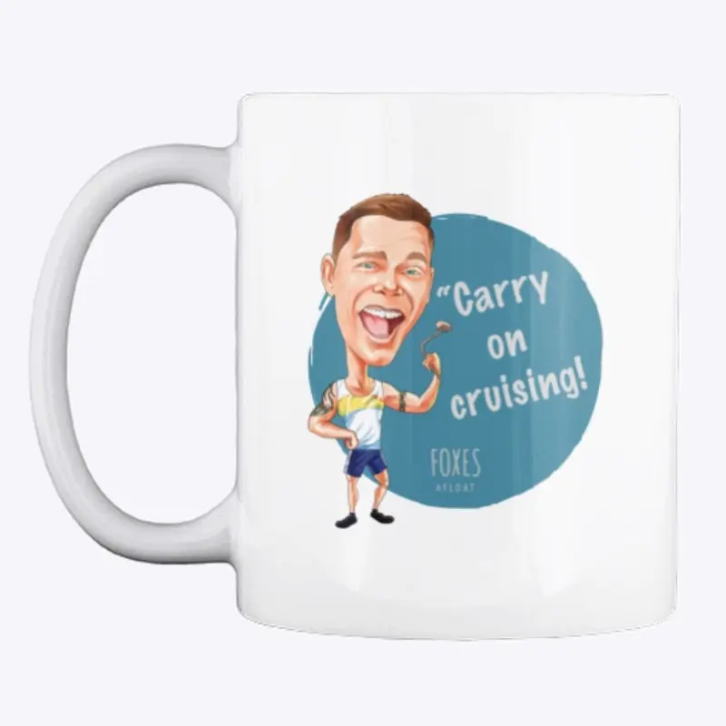 'Carry On Cruising' and  Logo Mug