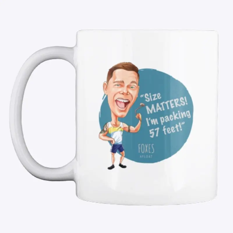 'Size Matters' and  Logo Mug